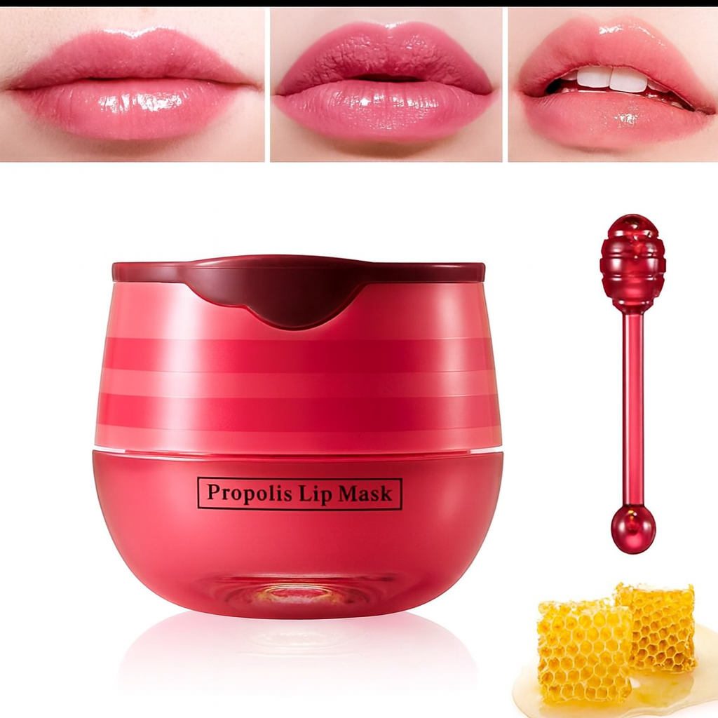 Pink Honey Gloss – Lip Oil Honey Pot Design
