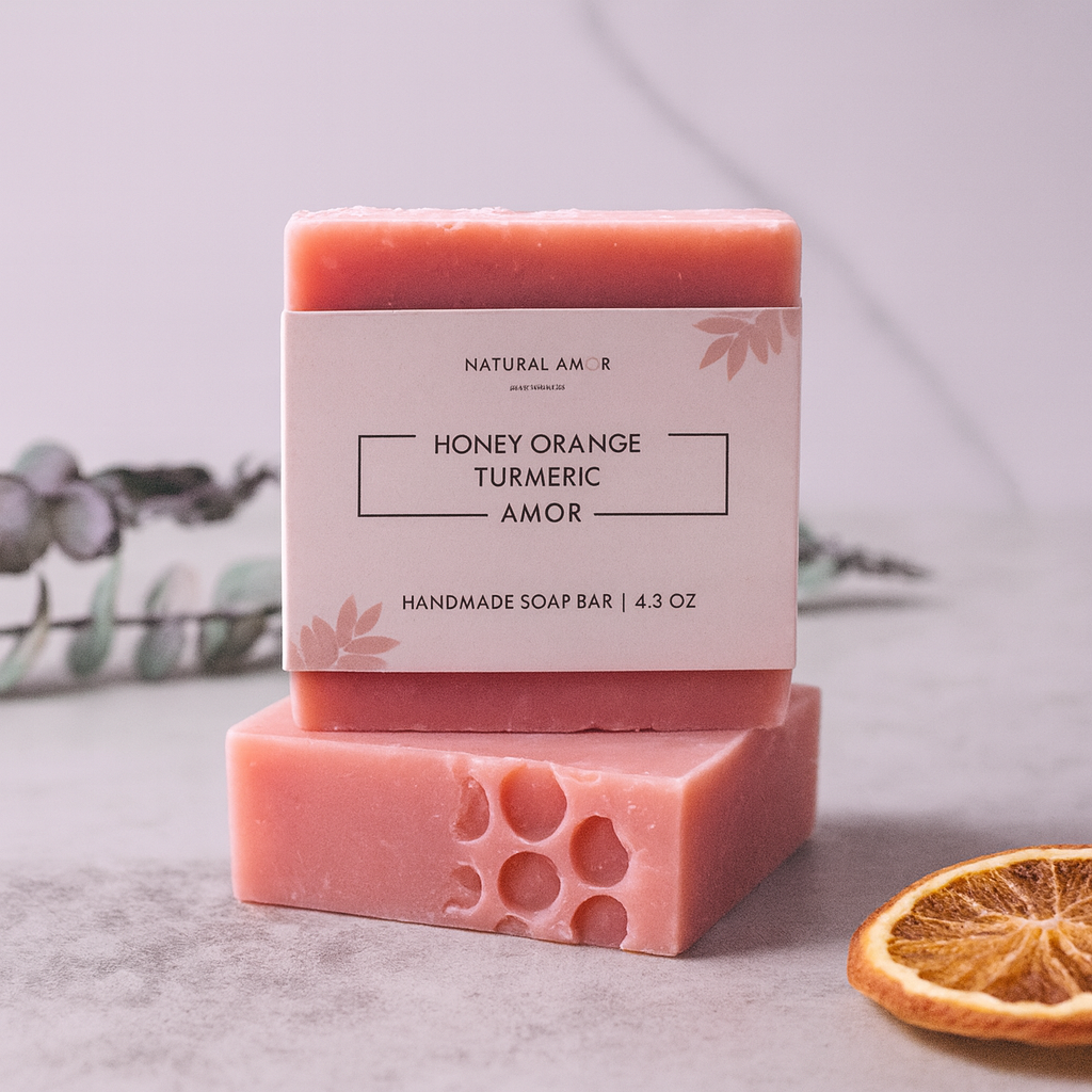 Savon Curcuma & Miel GlowMis™ – Anti-Taches & Éclat Naturel