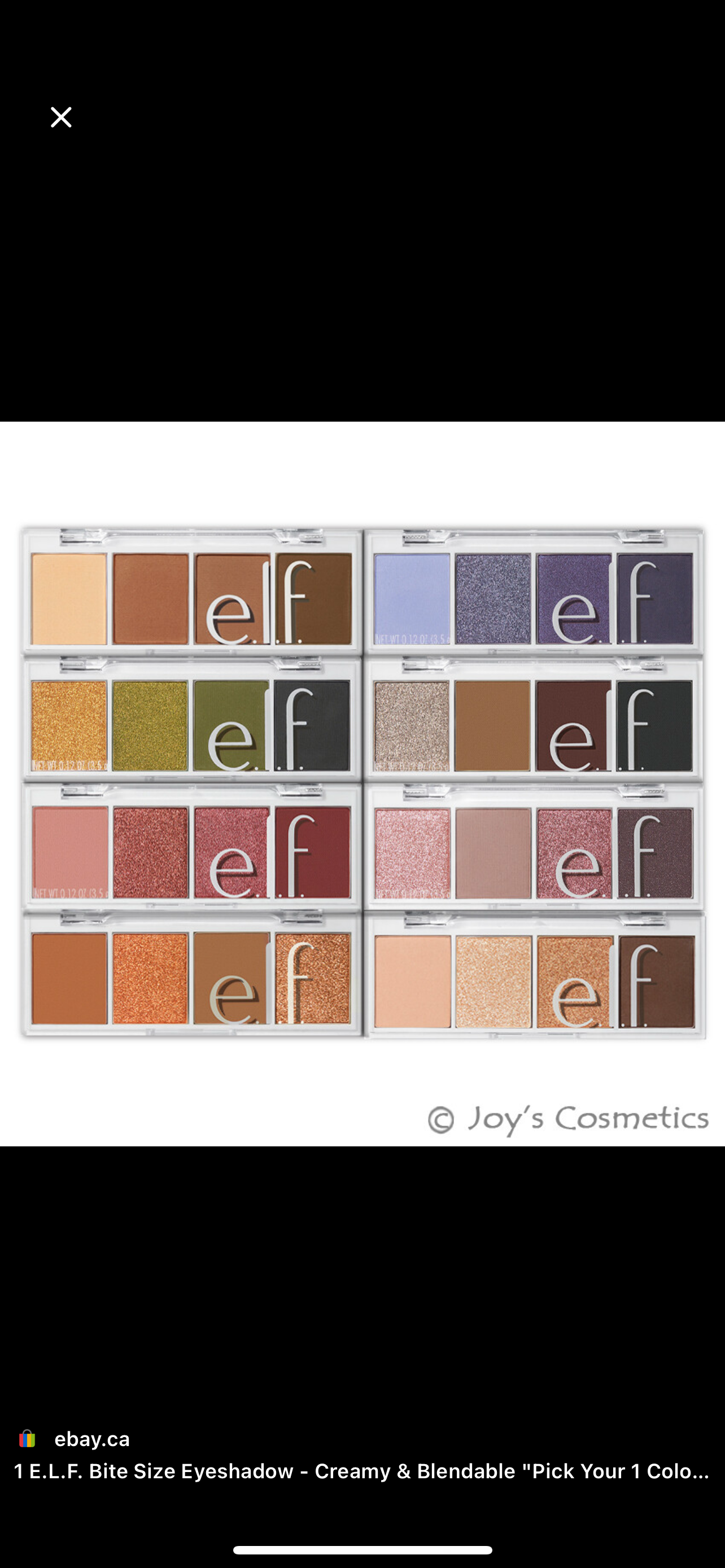 e.l.f. – Bite-Size Eyeshadow Palette