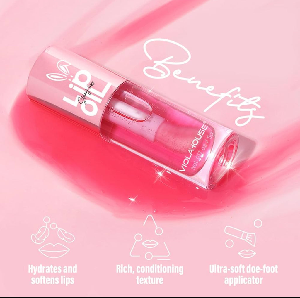 GlowMis™ Lip Oil & Plumping Gloss – Hydratant & Ultra Brillant