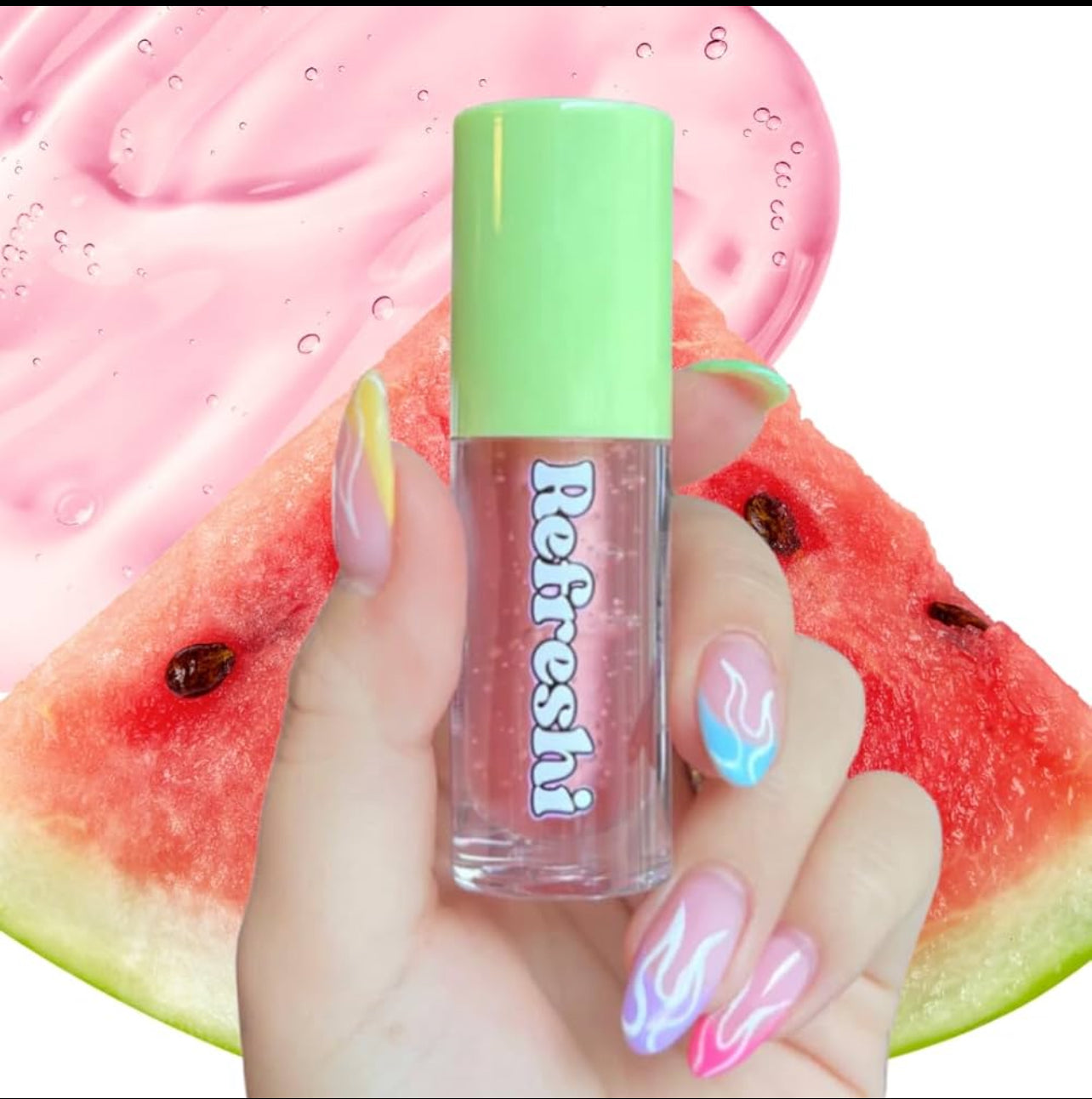 GlowMis™ Watermelon Lip Oil – Hydratation Pastèque
