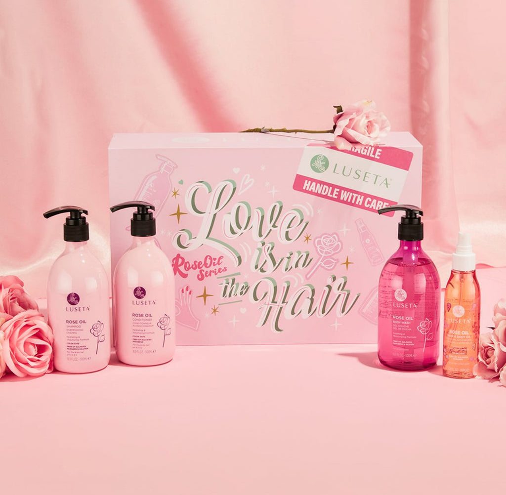 GlowMis Rose Collection – Shampooing & Après-Shampooing Nourrissant