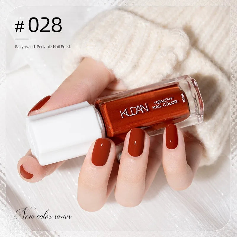 Vernis à Ongles Peel-Off à Base d’Eau – 40 Couleurs