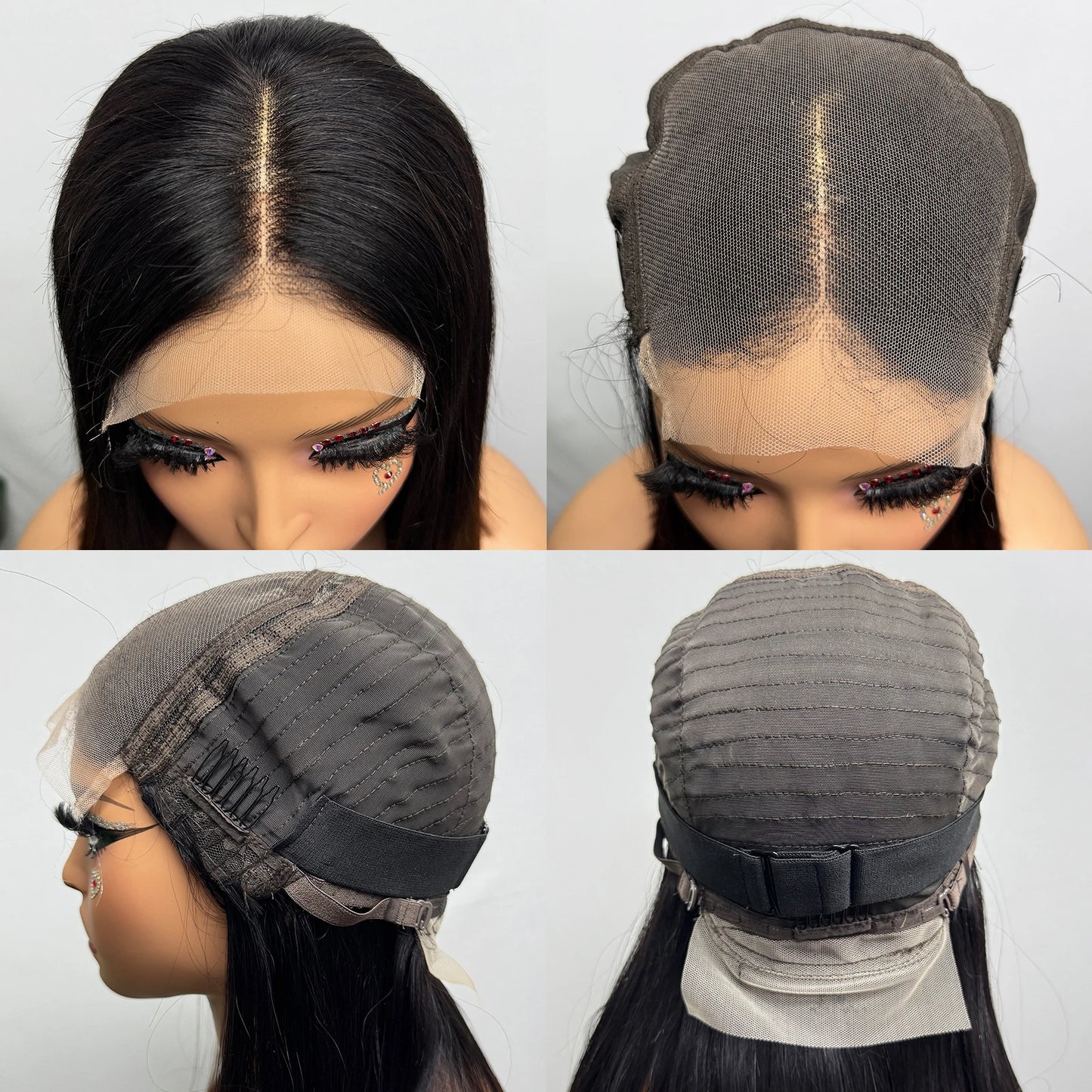 Perruque Bob Lace Frontal 13x4 – Lisse Coupe Carré Premium  (Oswa