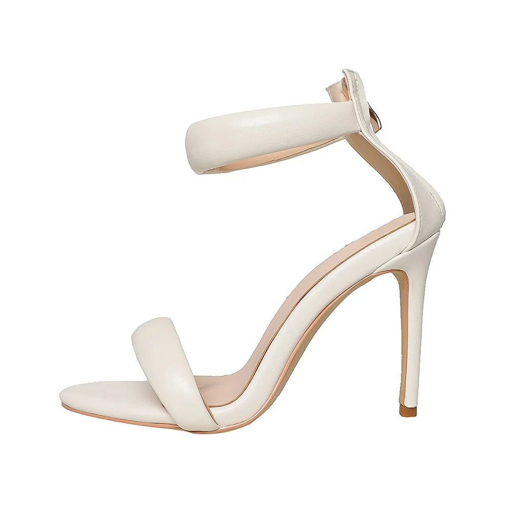 Sandales à Talons Dorées Élégance 2025 – GlowMis Collection