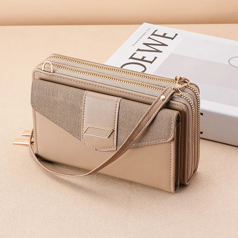 Mini Sac à Bandoulière Élégant – Porte-Téléphone & Portefeuille