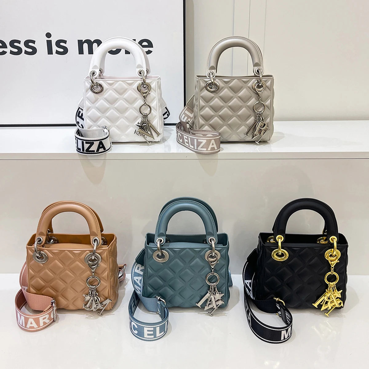 Mini Sac Matelassé Chic – Avec Bandoulière LargeSi