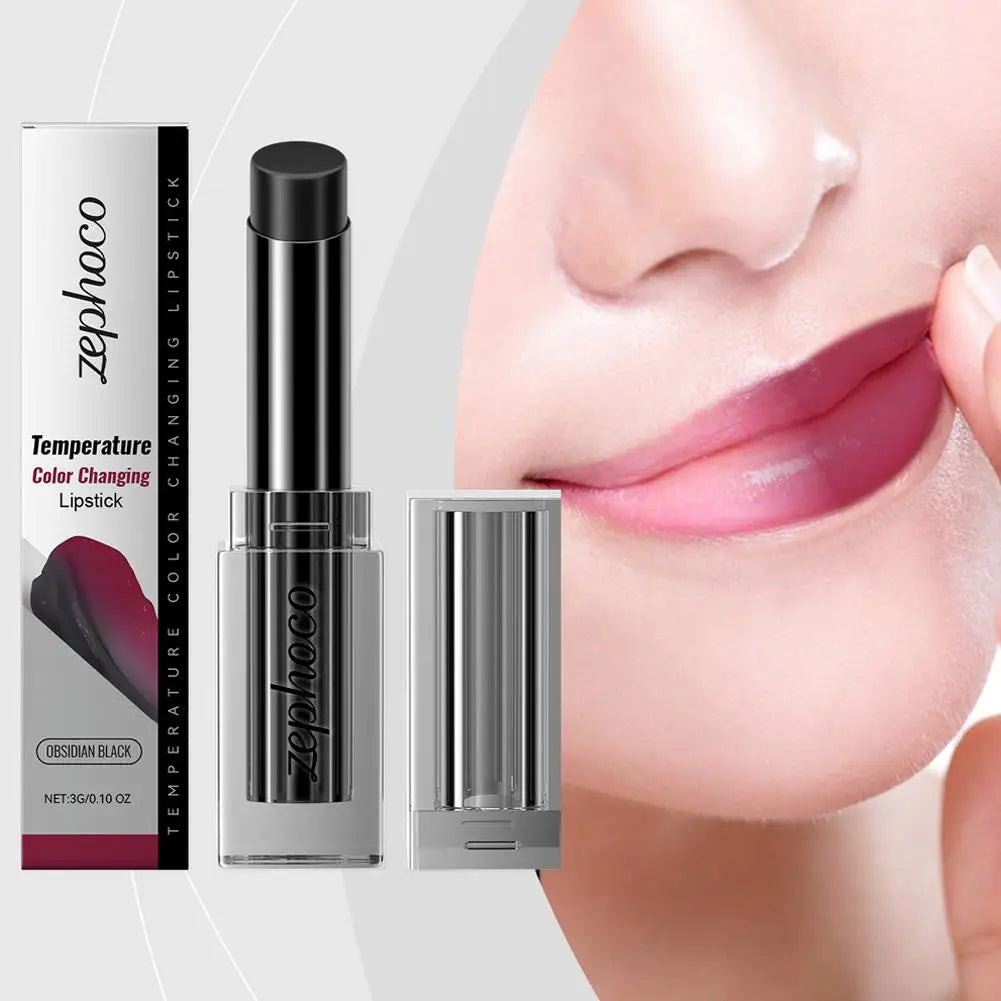 Rouge à Lèvres Thermo-Réactif Zephaco – Changement de Couleur