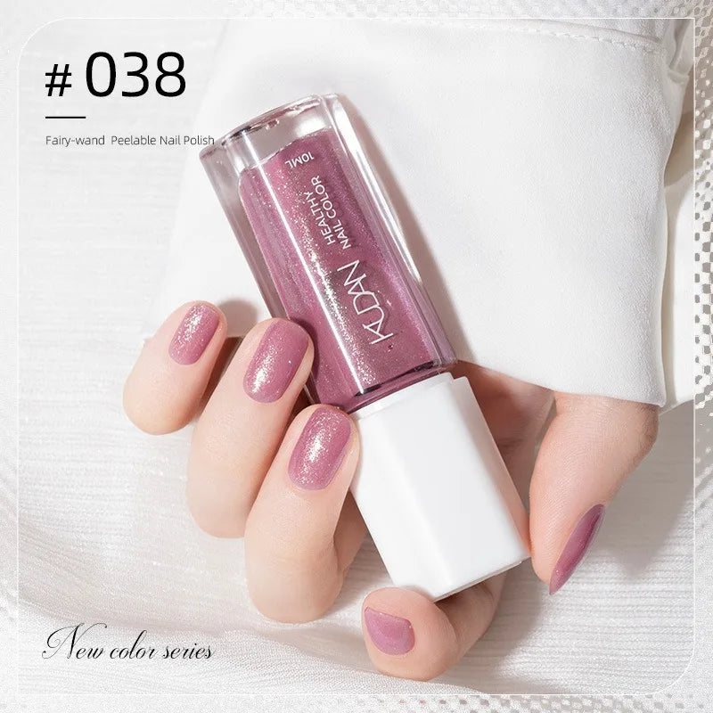Vernis à Ongles Peel-Off à Base d’Eau – 40 Couleurs