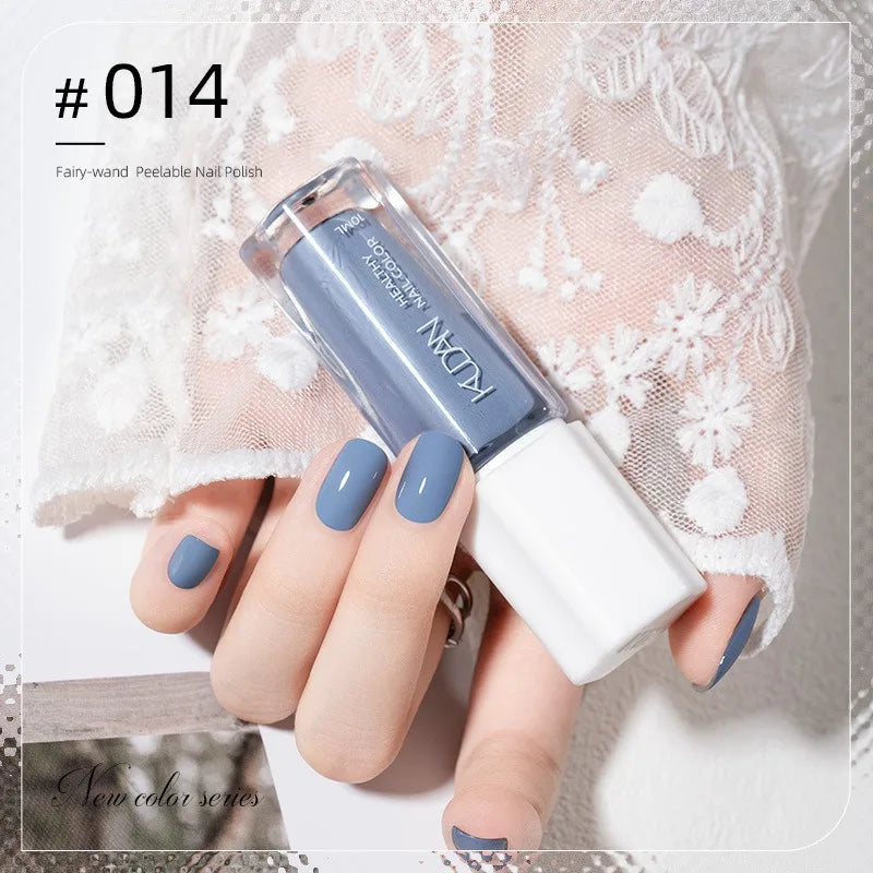 Vernis à Ongles Peel-Off à Base d’Eau – 40 Couleurs