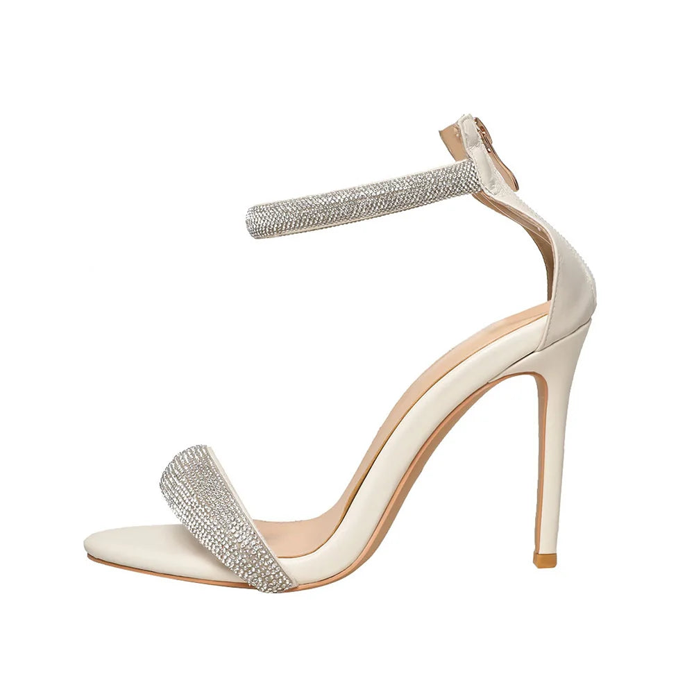 Sandales à Talons Dorées Élégance 2025 – GlowMis Collection