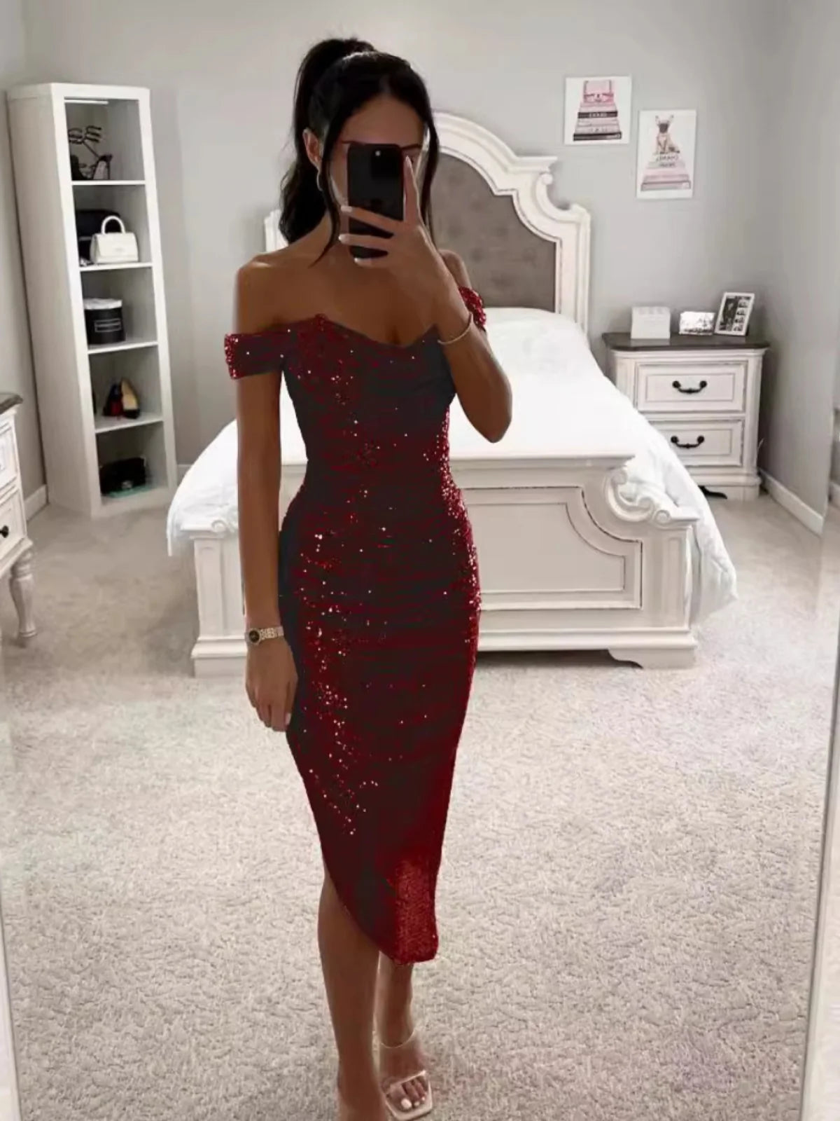 Robe Scintillante Premium – Soirée & Événements