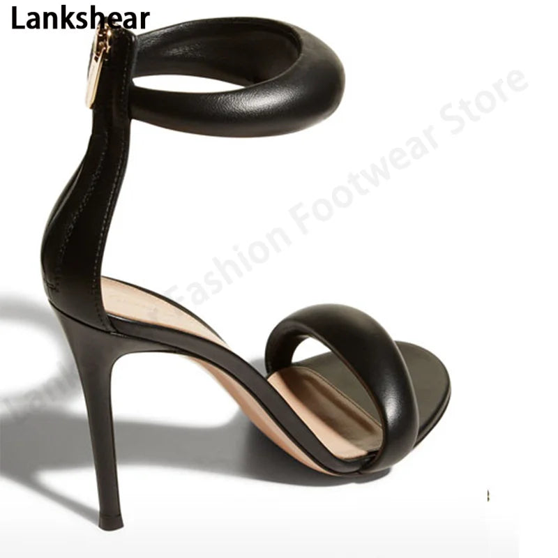 Sandales à Talons Aiguilles Dorées – Élégance & Confort Glamour