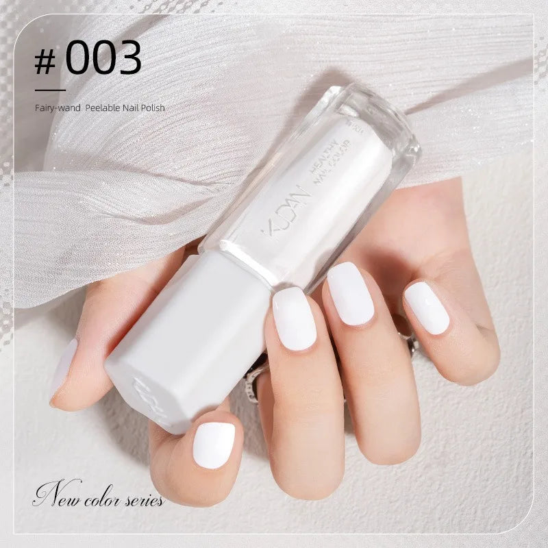 Vernis à Ongles Peel-Off à Base d’Eau – 40 Couleurs