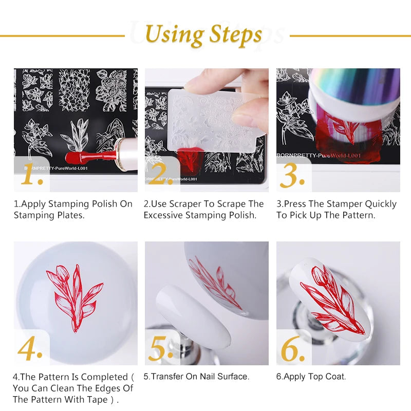 Vernis Spécial Nail Art – 10 ml (25 couleurs)