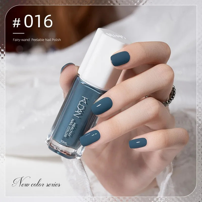 Vernis à Ongles Peel-Off à Base d’Eau – 40 Couleurs