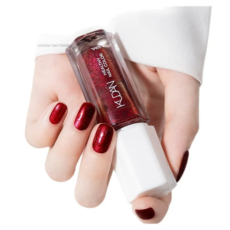 Vernis à Ongles Peel-Off à Base d’Eau – 40 Couleurs