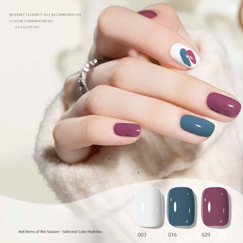 Vernis à Ongles Peel-Off à Base d’Eau – 40 Couleurs