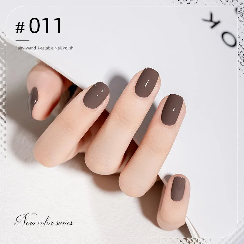 Vernis à Ongles Peel-Off à Base d’Eau – 40 Couleurs