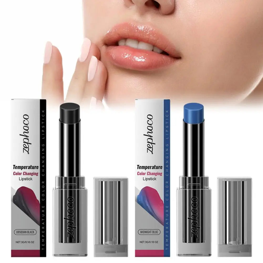 Rouge à Lèvres Thermo-Réactif Zephaco – Changement de Couleur