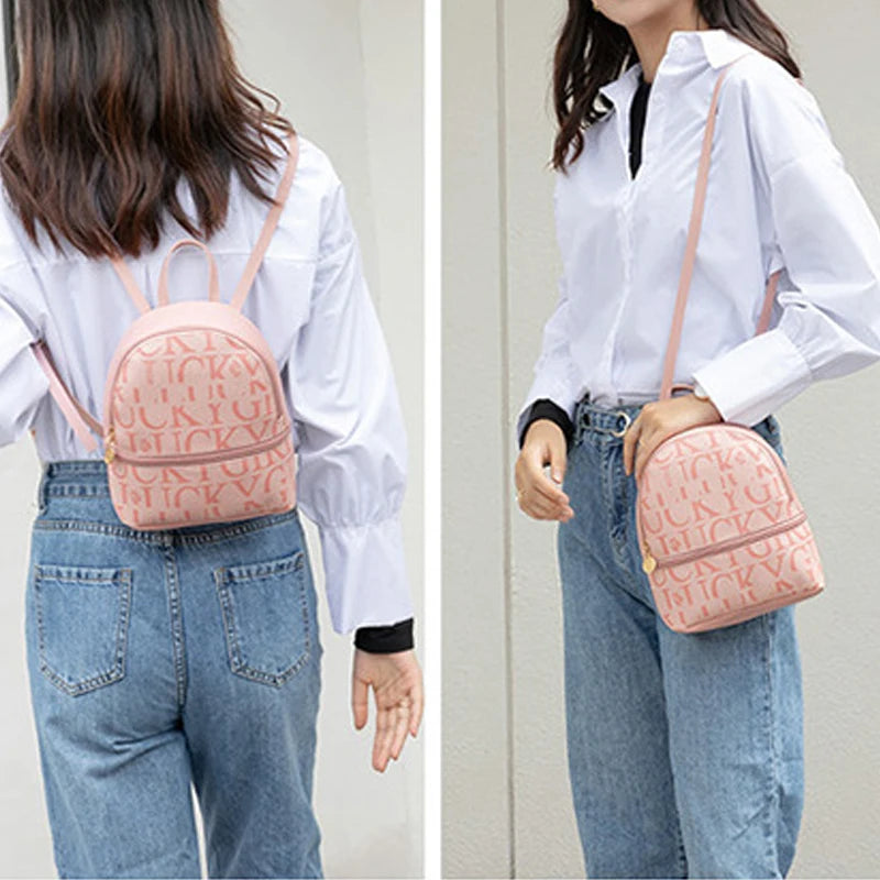 Mini Sac à Dos Fashion Rétro – Chic & Élégant