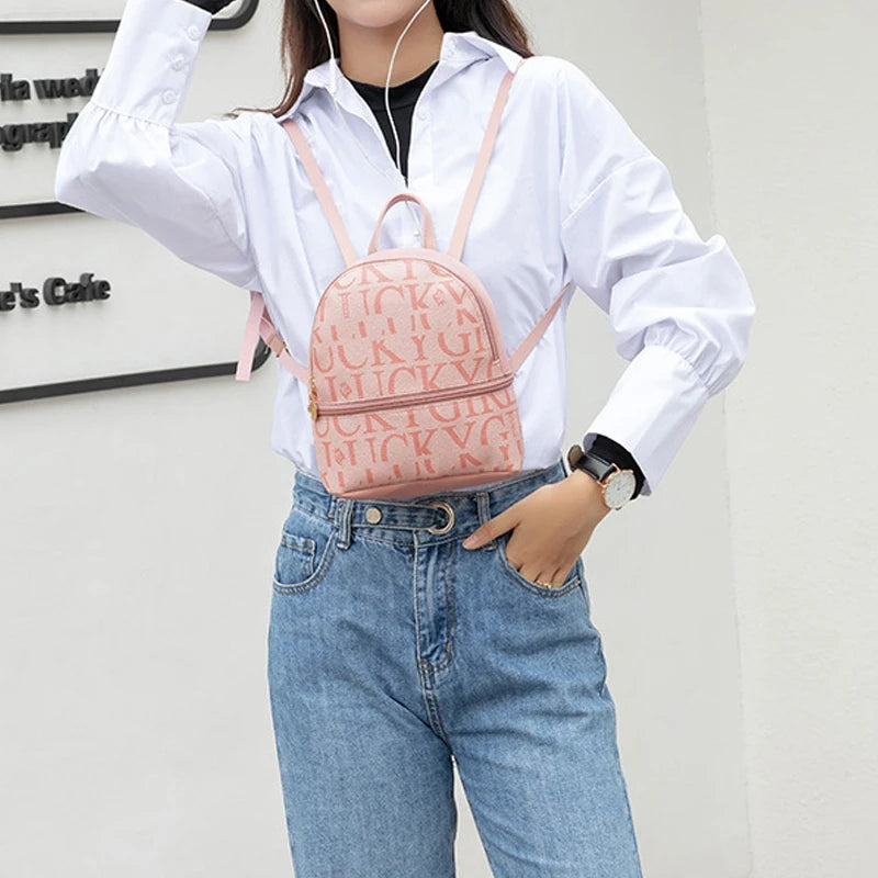 Mini Sac à Dos Fashion Rétro – Chic & Élégant