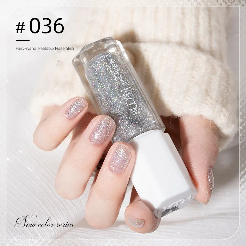 Vernis à Ongles Peel-Off à Base d’Eau – 40 Couleurs