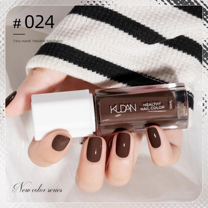 Vernis à Ongles Peel-Off à Base d’Eau – 40 Couleurs