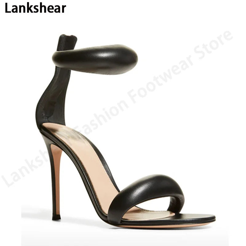 Sandales à Talons Aiguilles Dorées – Élégance & Confort Glamour