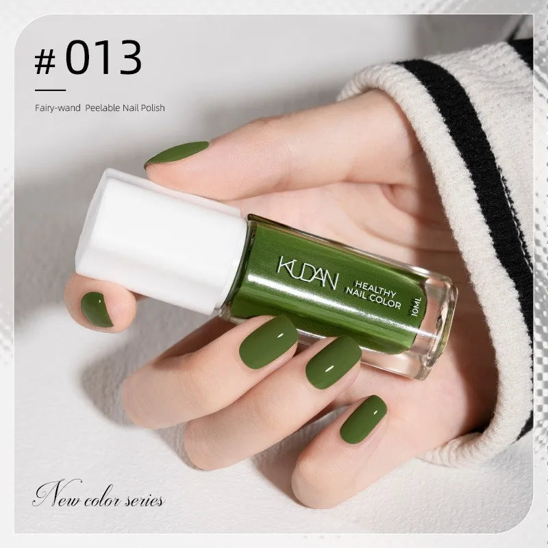 Vernis à Ongles Peel-Off à Base d’Eau – 40 Couleurs